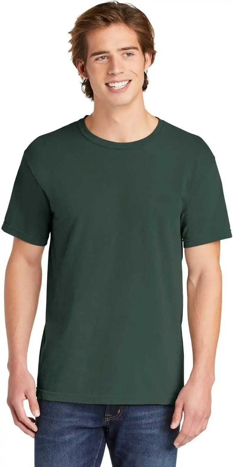 Comfort Colors 1717 Garment Dyed Heavyweight t Shirt Blue Spruce