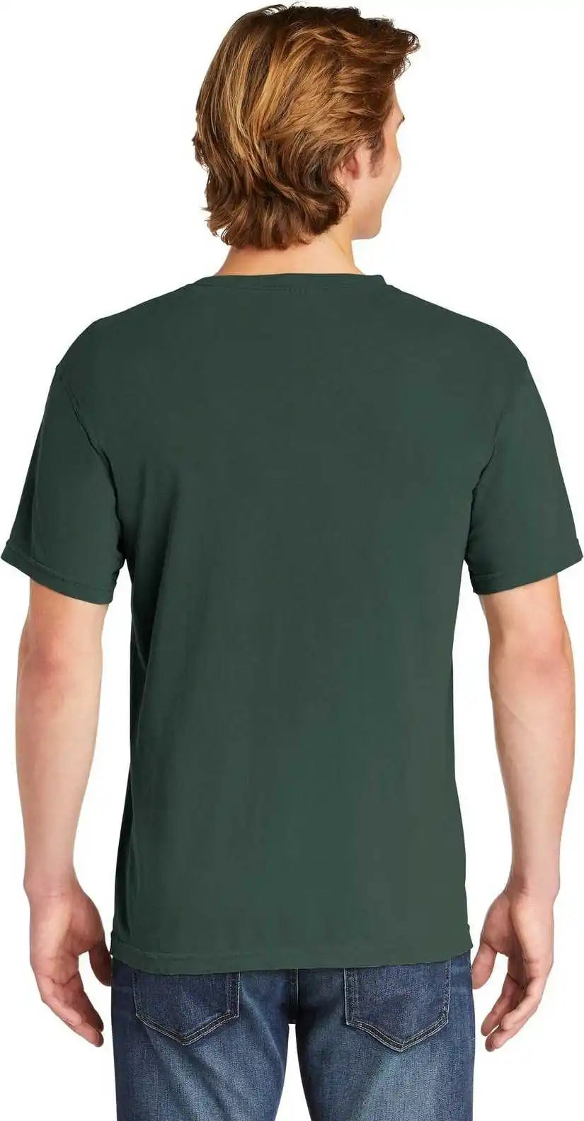 Comfort Colors 1717 Garment Dyed Heavyweight t Shirt Blue Spruce