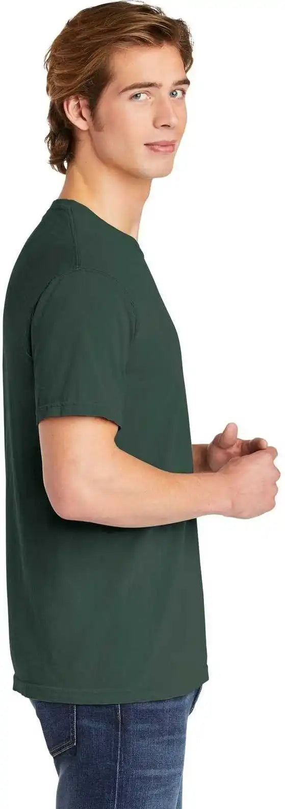Comfort Colors 1717 Garment Dyed Heavyweight t Shirt Blue Spruce