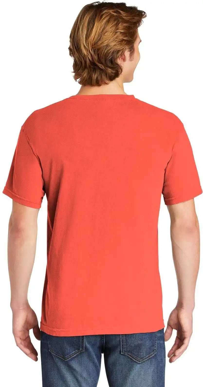 Comfort Colors 1717 Garment Dyed Heavyweight t Shirt Bright Salmon