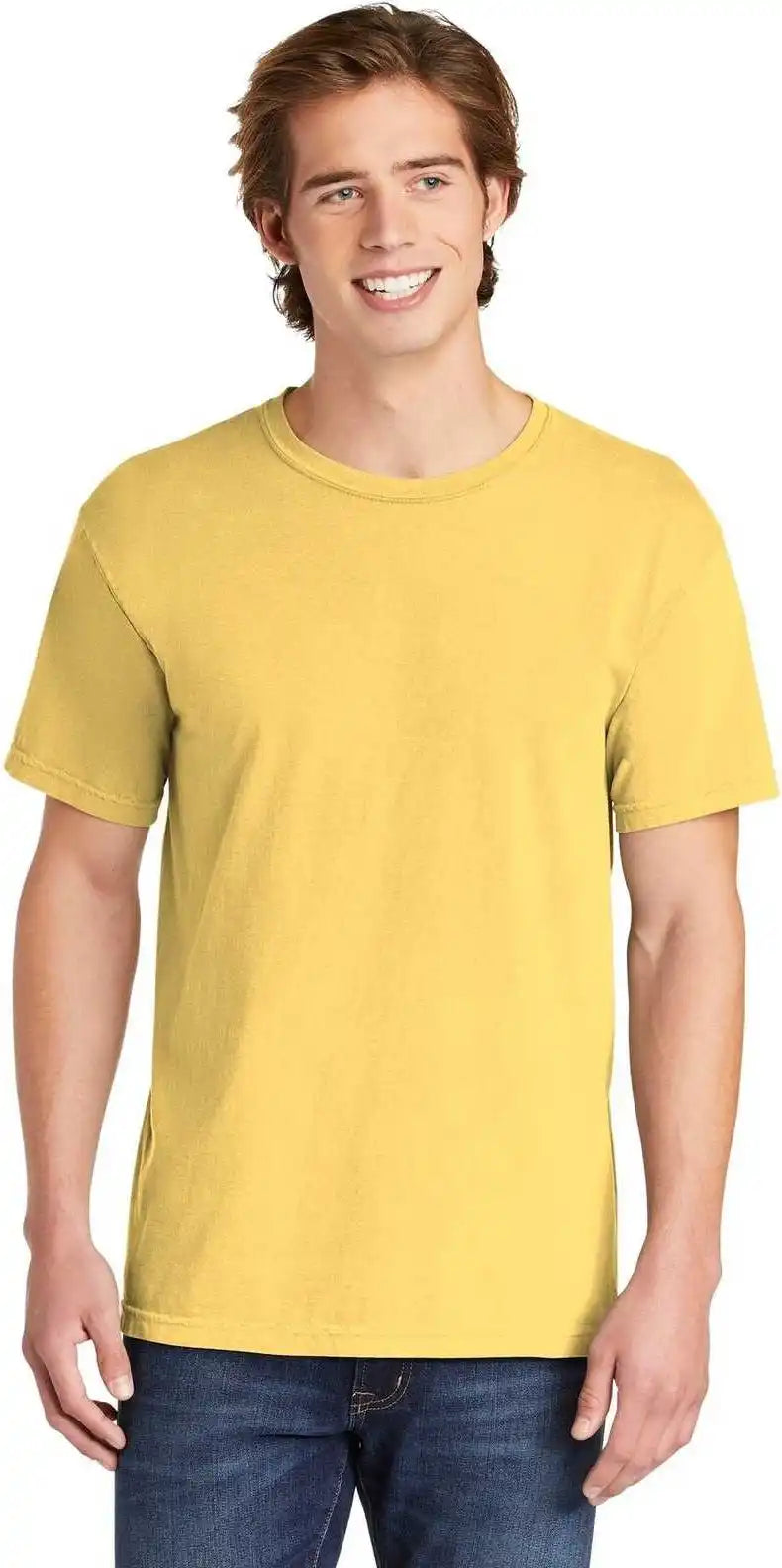 Comfort Colors 1717 Garment Dyed Heavyweight t Shirt Butter