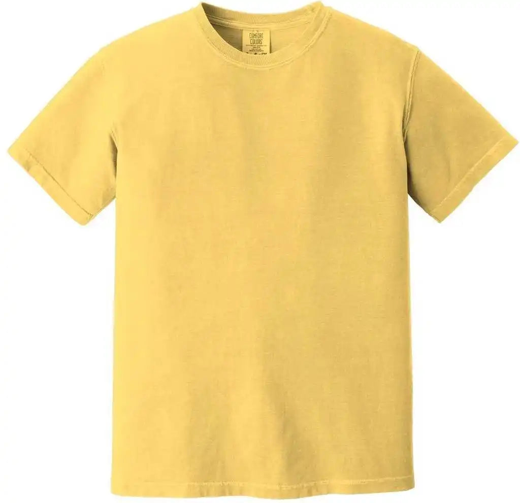 Comfort Colors 1717 Garment Dyed Heavyweight t Shirt Butter