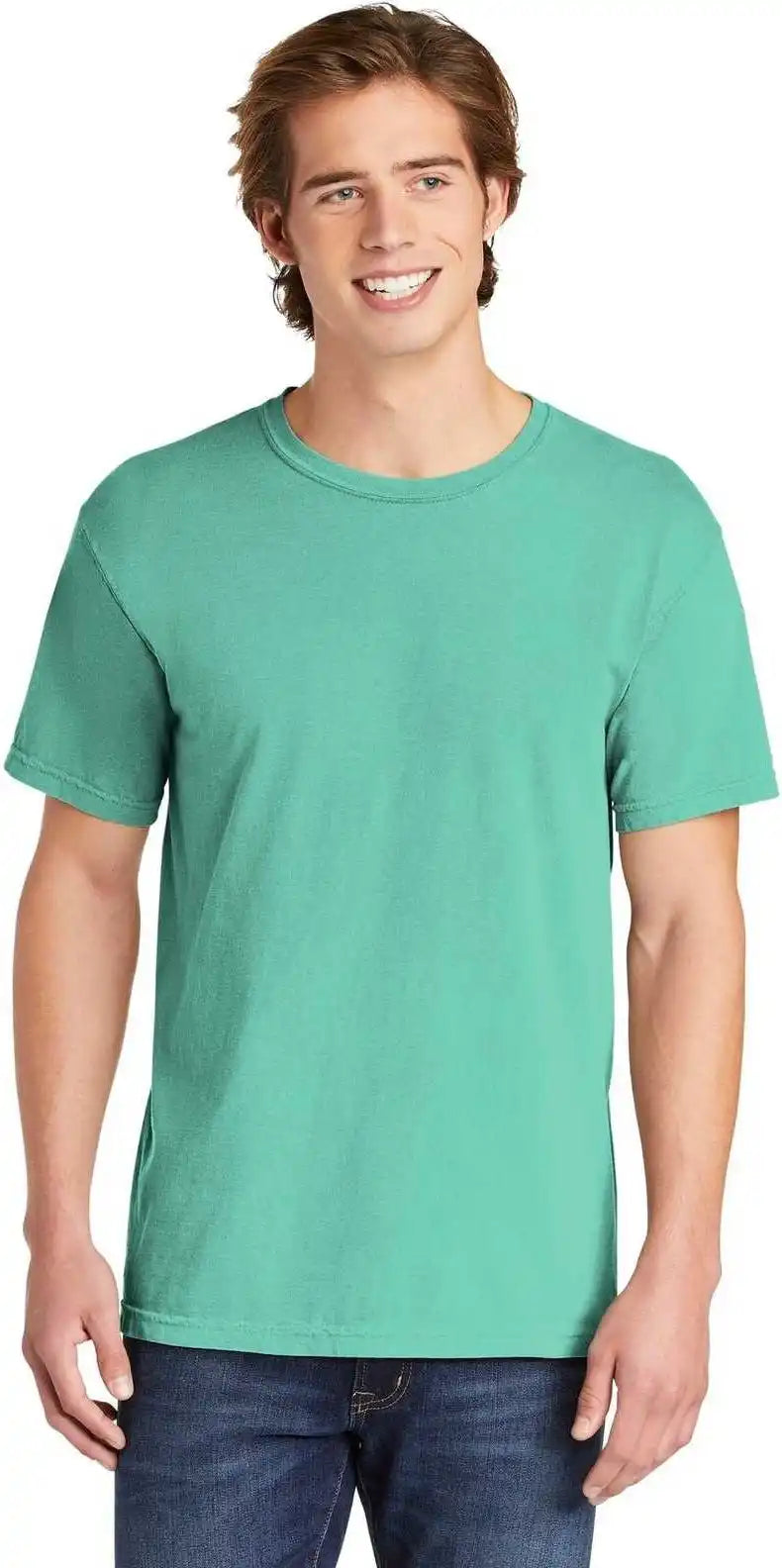 Comfort Colors 1717 Garment Dyed Heavyweight t Shirt Chalky Mint