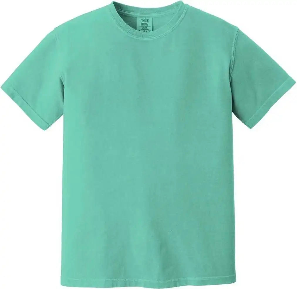 Comfort Colors 1717 Garment Dyed Heavyweight t Shirt Chalky Mint