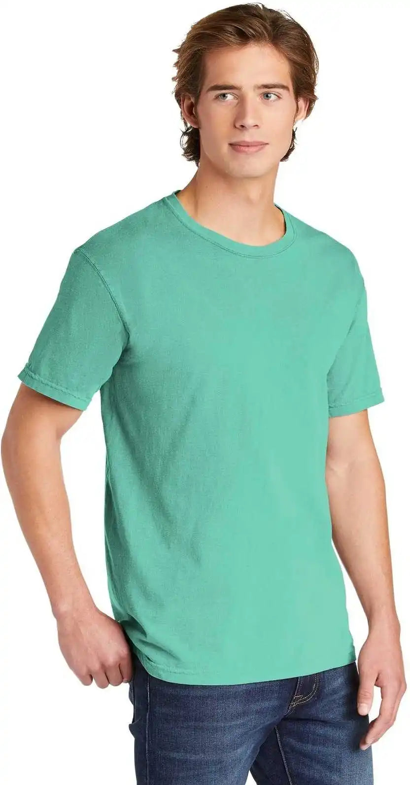 Comfort Colors 1717 Garment Dyed Heavyweight t Shirt Chalky Mint