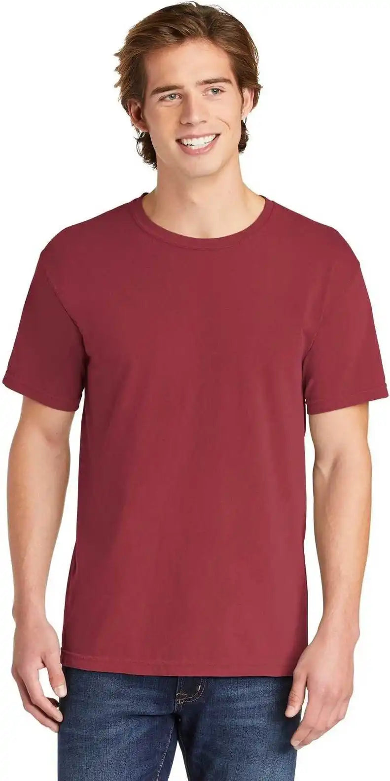 Comfort Colors 1717 Garment Dyed Heavyweight t Shirt Chili