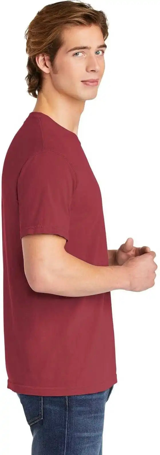 Comfort Colors 1717 Garment Dyed Heavyweight t Shirt Chili