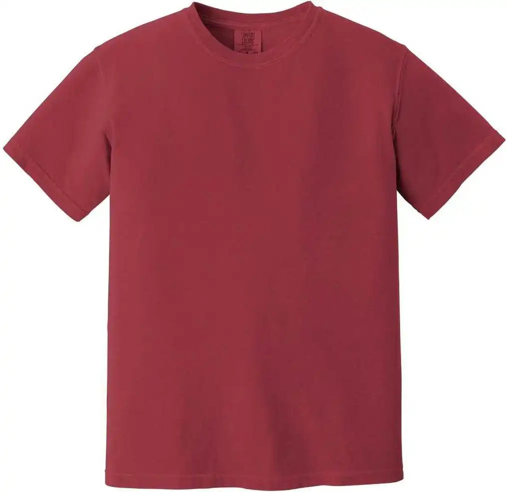Comfort Colors 1717 Garment Dyed Heavyweight t Shirt Chili