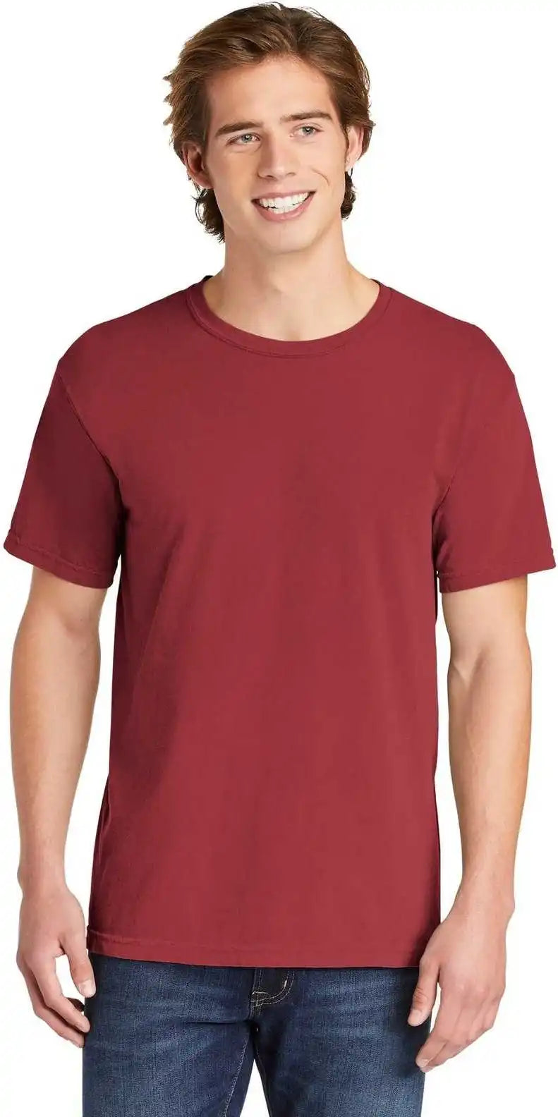 Comfort Colors 1717 Garment Dyed Heavyweight t Shirt Crimson