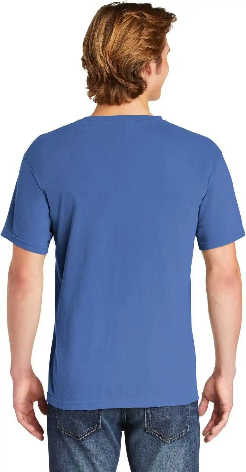 Comfort Colors 1717 Garment Dyed Heavyweight t Shirt Flo Blue