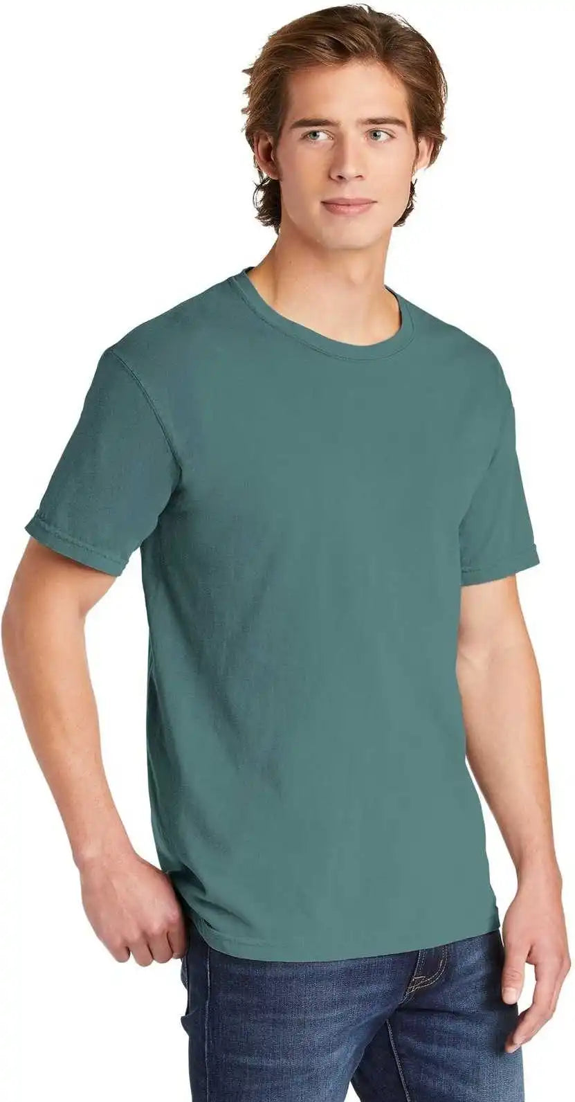 Comfort Colors 1717 Garment Dyed Heavyweight t Shirt Ice Blue