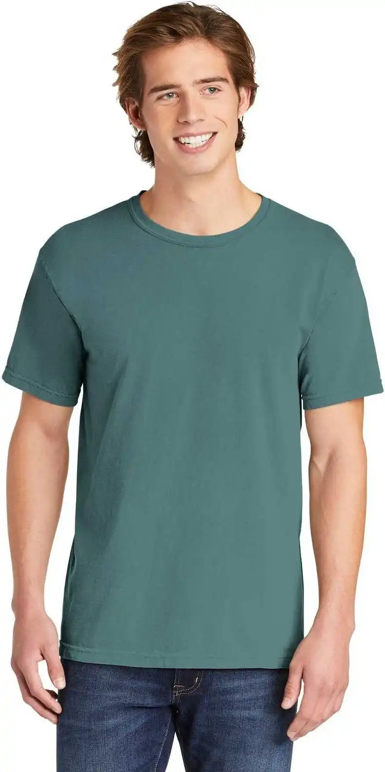 Comfort Colors 1717 Garment Dyed Heavyweight t Shirt Ice Blue