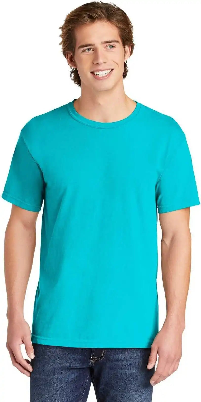 Comfort Colors 1717 Garment Dyed Heavyweight t Shirt Lagoon