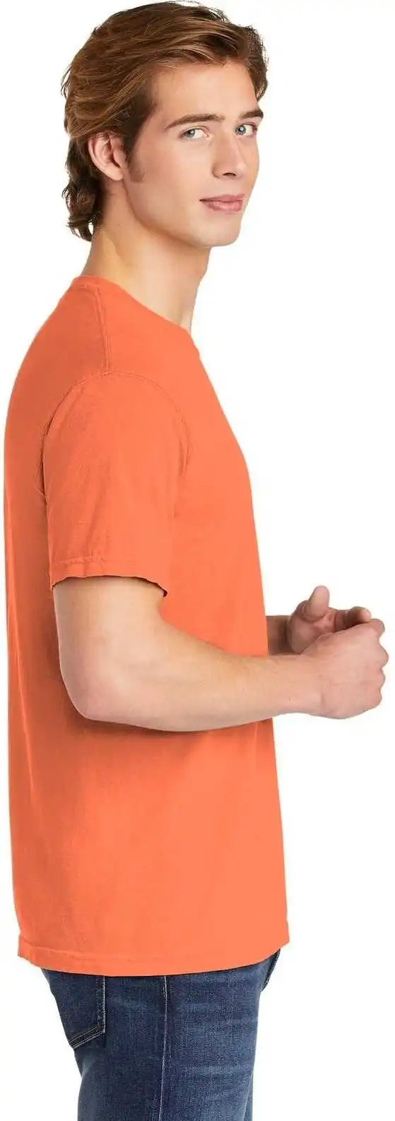 Comfort Colors 1717 Garment Dyed Heavyweight t Shirt Melon