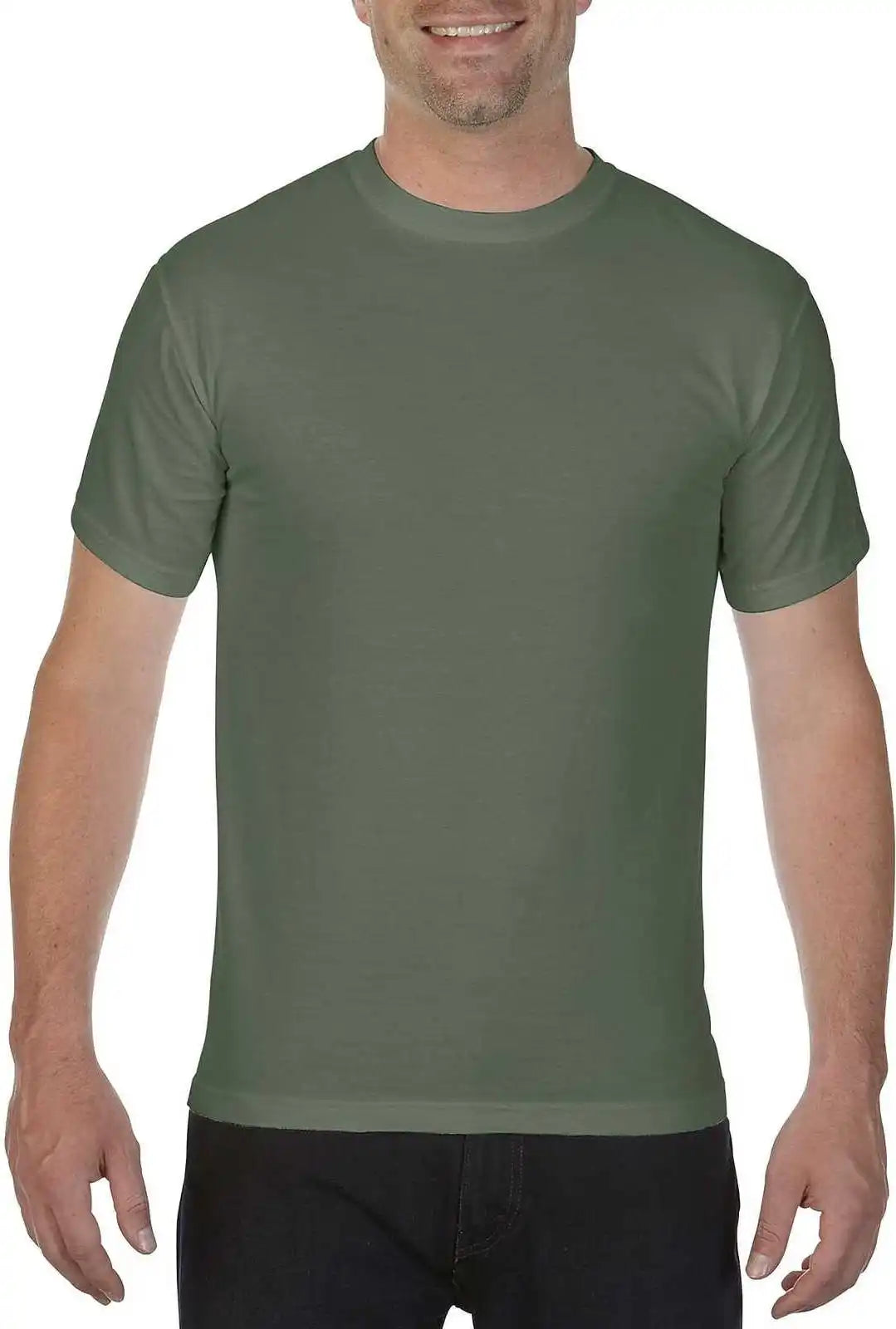 Comfort Colors 1717 Garment Dyed Heavyweight t Shirt Moss