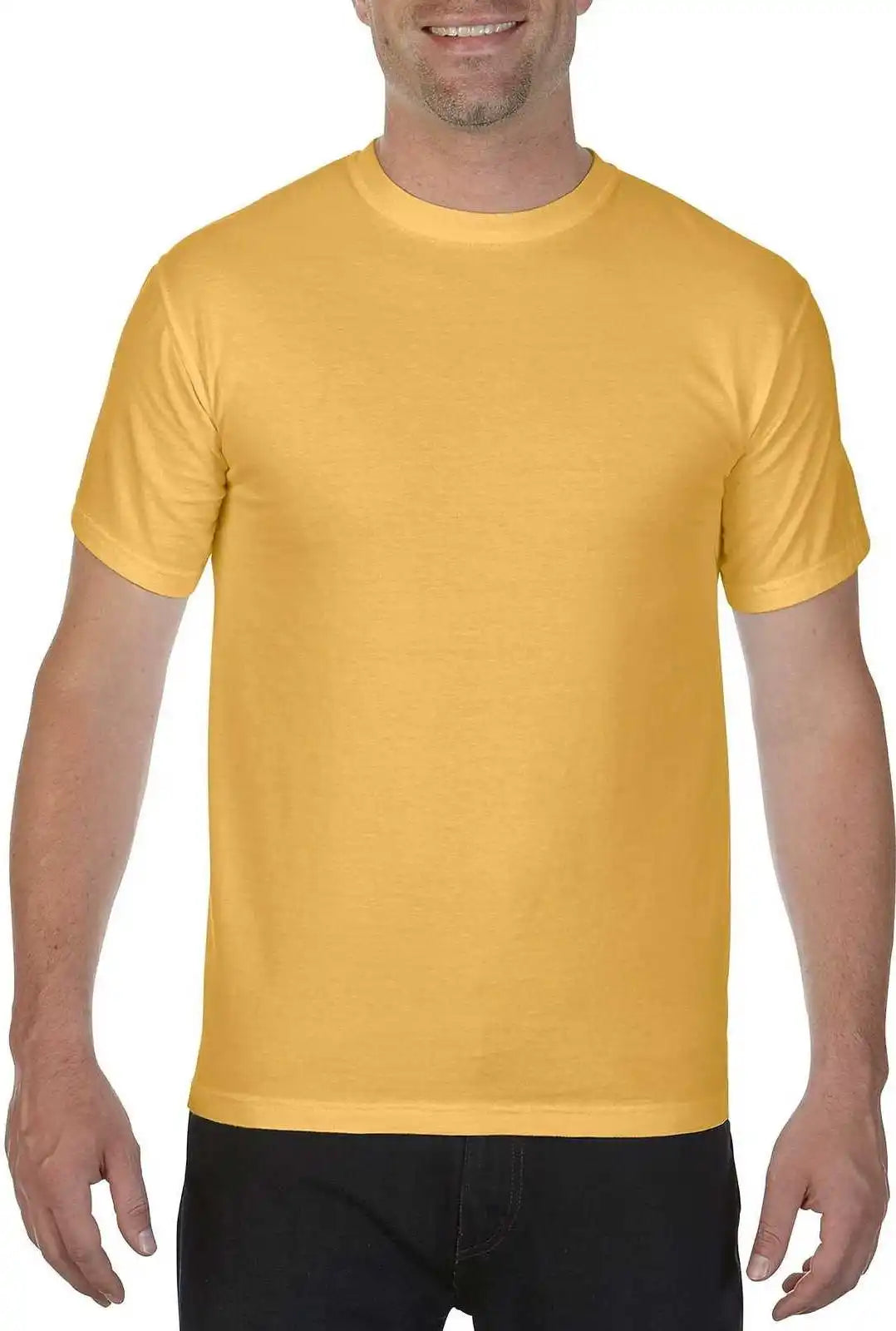 Comfort Colors 1717 Garment Dyed Heavyweight t Shirt Mustard