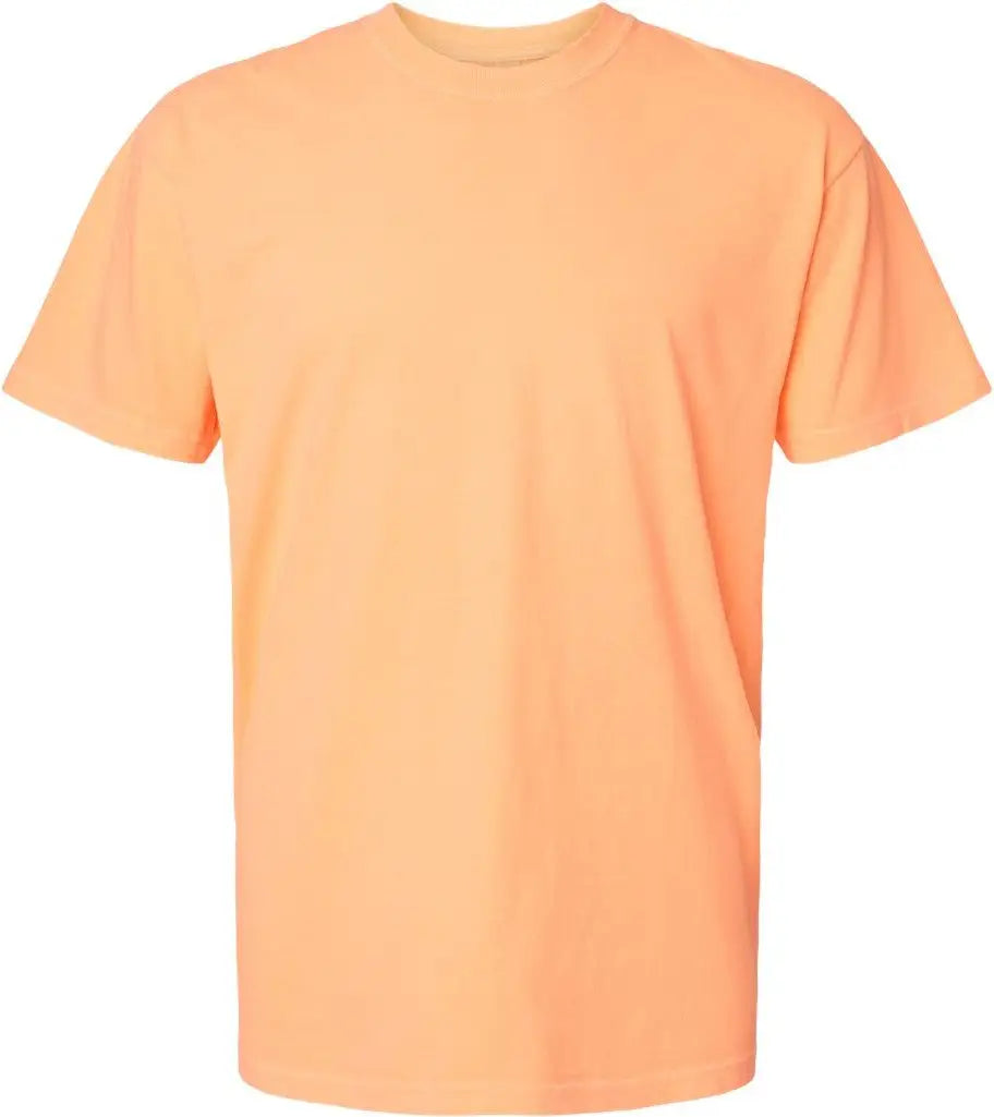 Comfort Colors 1717 Garment-dyed Heavyweight T-shirt - Neon Cantaloupe - Orange / s
