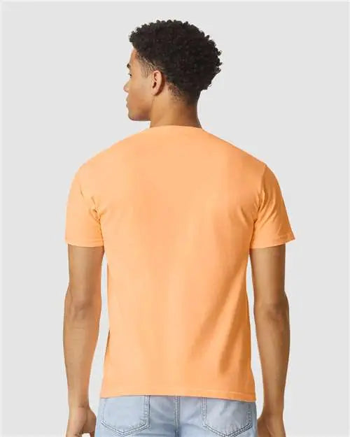 Comfort Colors 1717 Garment-dyed Heavyweight T-shirt - Neon Cantaloupe