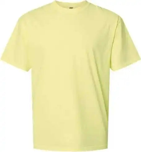 Comfort Colors 1717 Garment Dyed Heavyweight t Shirt Neon Lemon