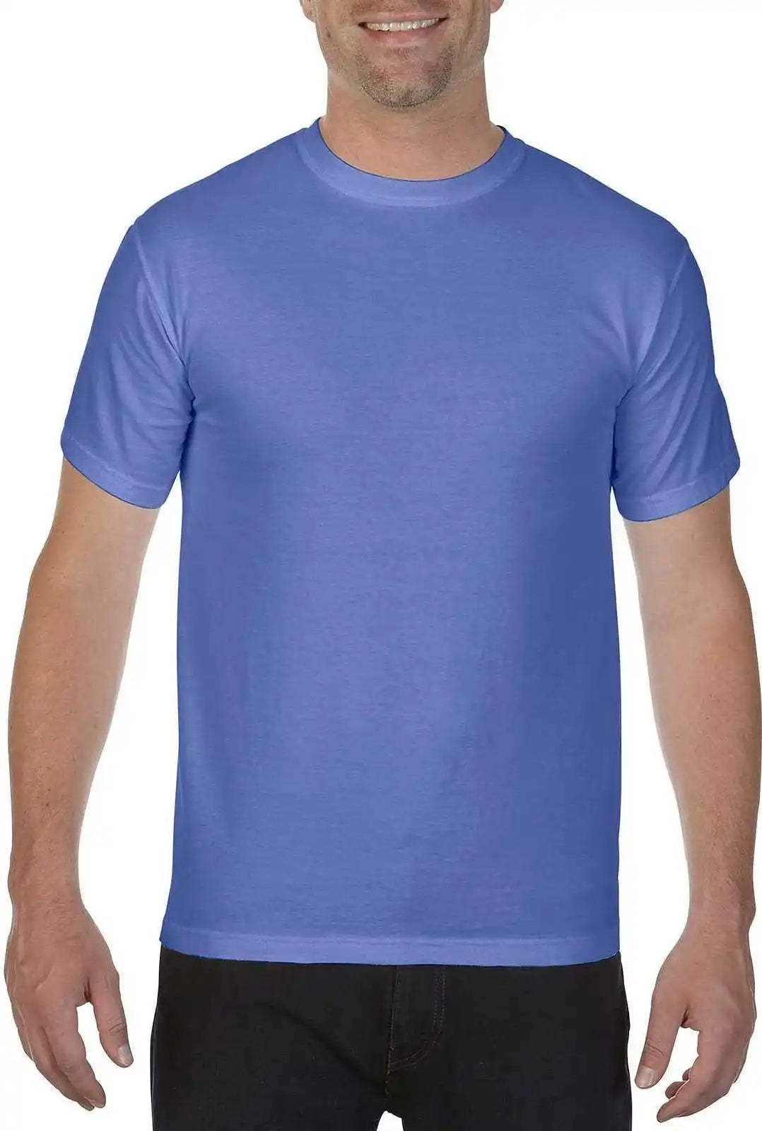 Comfort Colors 1717 Garment Dyed Heavyweight t Shirt Periwinkle