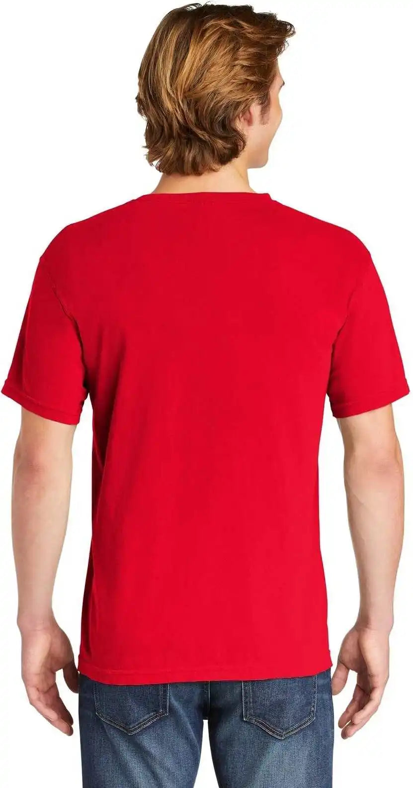Comfort Colors 1717 Garment Dyed Heavyweight t Shirt Red