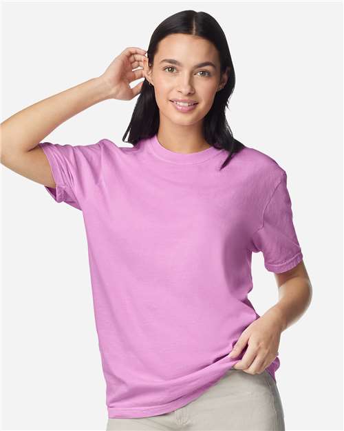 Comfort Colors 1717 Garment-dyed Heavyweight T-shirt - Rose Quartz