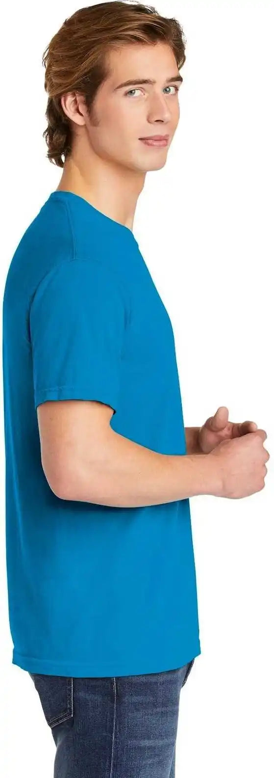 Comfort Colors 1717 Garment Dyed Heavyweight t Shirt Royal Caribe