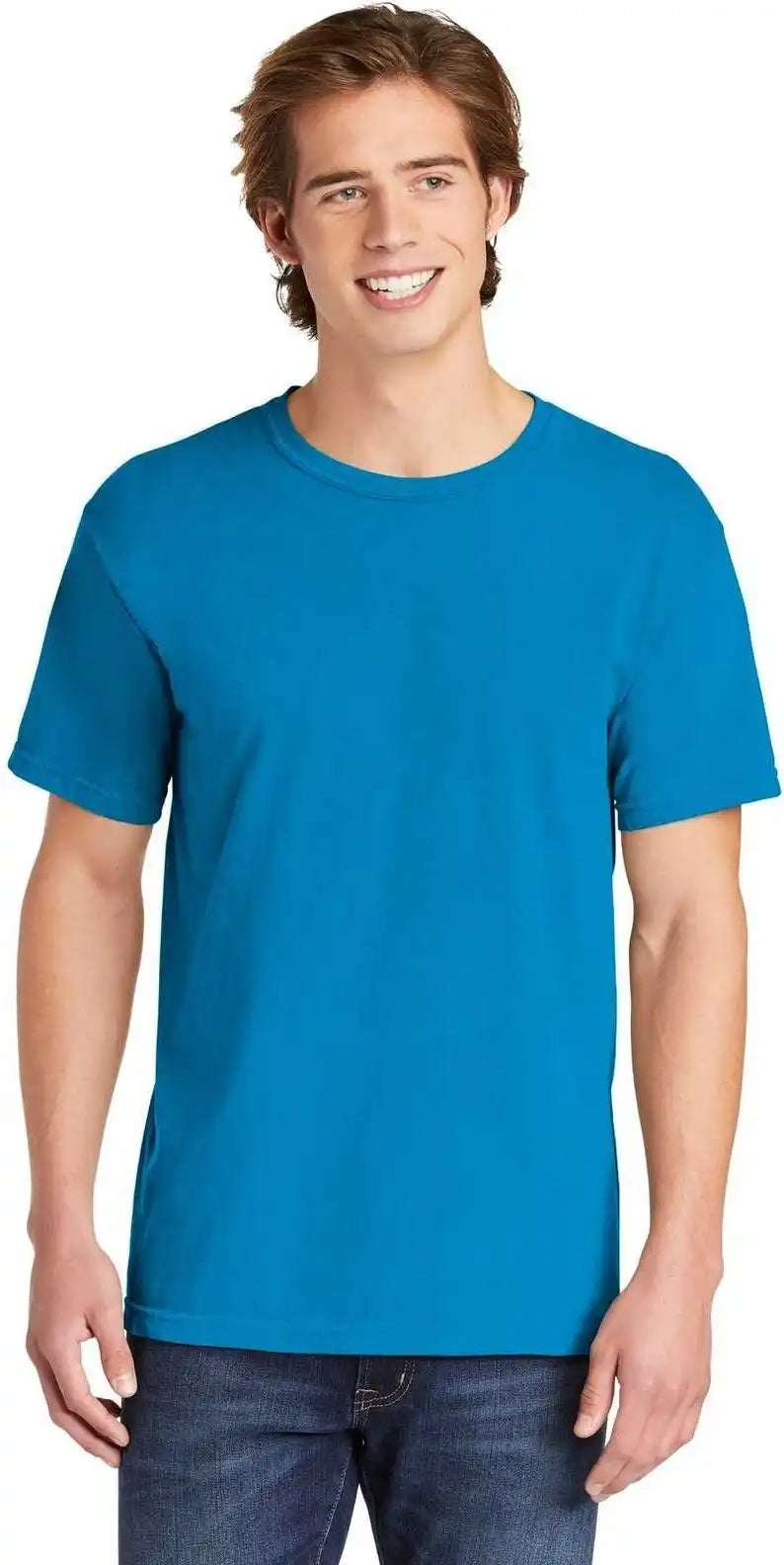 Comfort Colors 1717 Garment Dyed Heavyweight t Shirt Royal Caribe