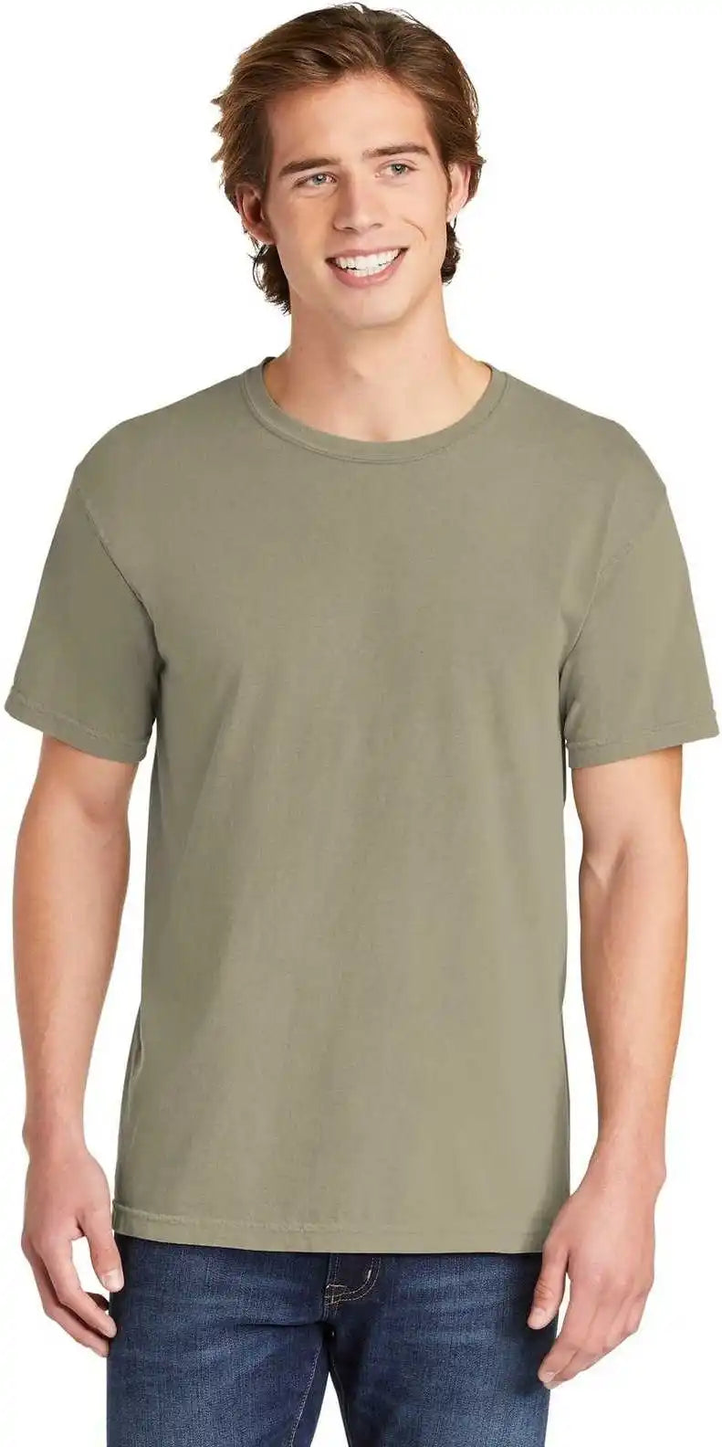 Comfort Colors 1717 Garment Dyed Heavyweight t Shirt Sandstone