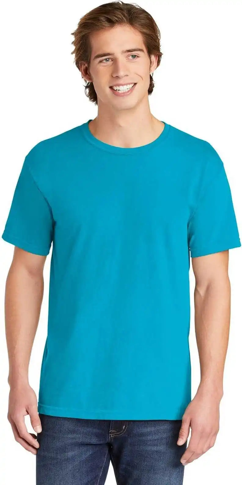Comfort Colors 1717 Garment Dyed Heavyweight t Shirt Sapphire