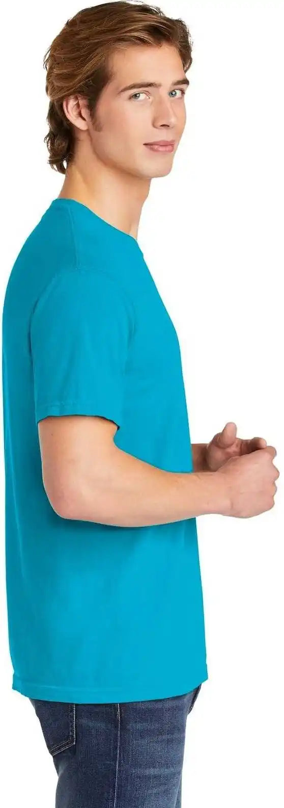 Comfort Colors 1717 Garment Dyed Heavyweight t Shirt Sapphire