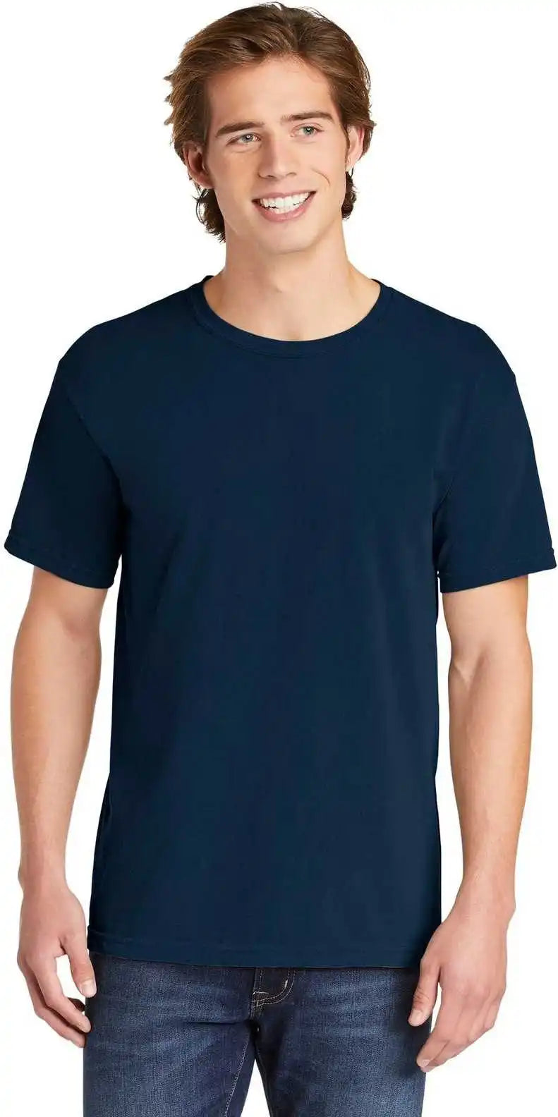 Comfort Colors 1717 Garment Dyed Heavyweight t Shirt True Navy