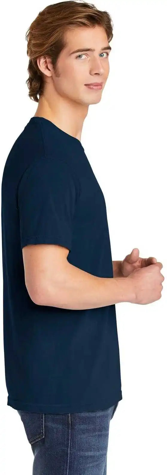 Comfort Colors 1717 Garment Dyed Heavyweight t Shirt True Navy