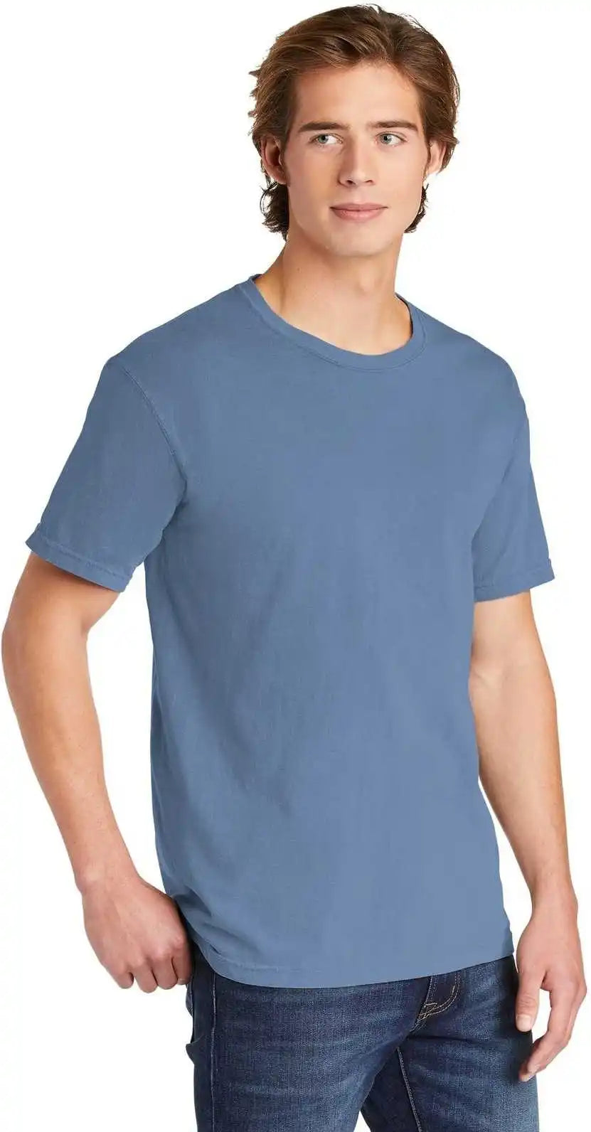 Comfort Colors 1717 Garment Dyed Heavyweight t Shirt Washed Denim