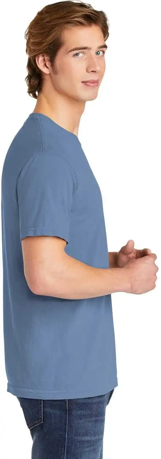 Comfort Colors 1717 Garment Dyed Heavyweight t Shirt Washed Denim