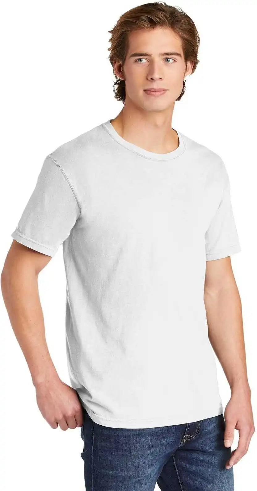 Comfort Colors 1717 Garment Dyed Heavyweight t Shirt White