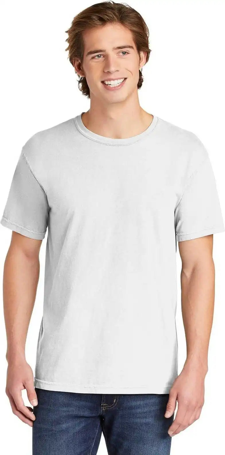 Comfort Colors 1717 Garment Dyed Heavyweight t Shirt White