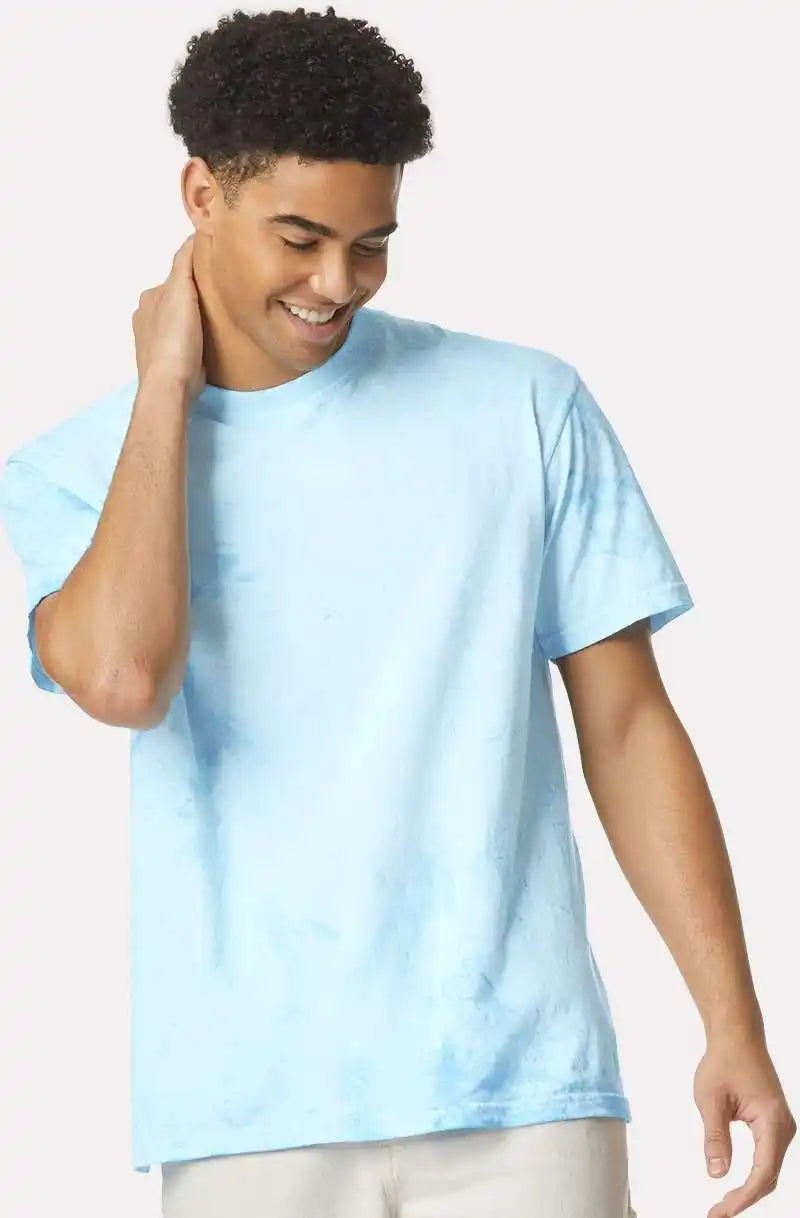 Comfort Colors 1745 Colorblast Heavyweight t Shirt Fiji Blue