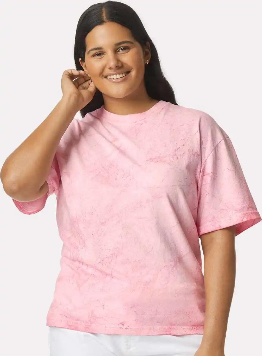 Comfort Colors 1745 Colorblast Heavyweight t Shirt Hibiscus