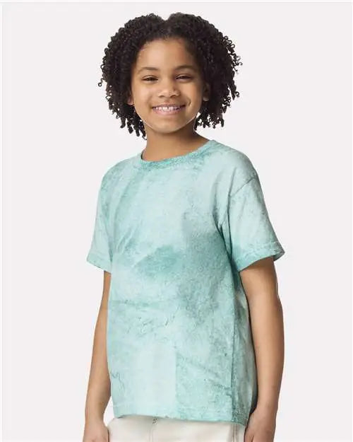 Comfort Colors 1745y Colorblast™ Youth Heavyweight T-shirt - Seaglass