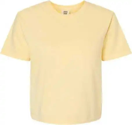 Comfort Colors 3023cl Women’s Heavyweight Boxy t Shirt Butter