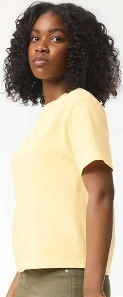 Comfort Colors 3023cl Women’s Heavyweight Boxy t Shirt Butter