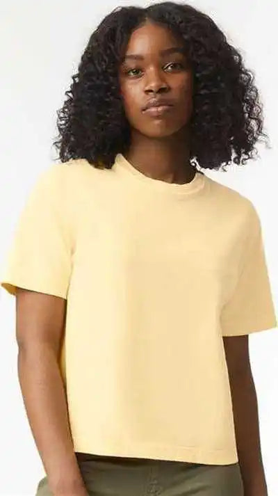 Comfort Colors 3023cl Women’s Heavyweight Boxy t Shirt Butter