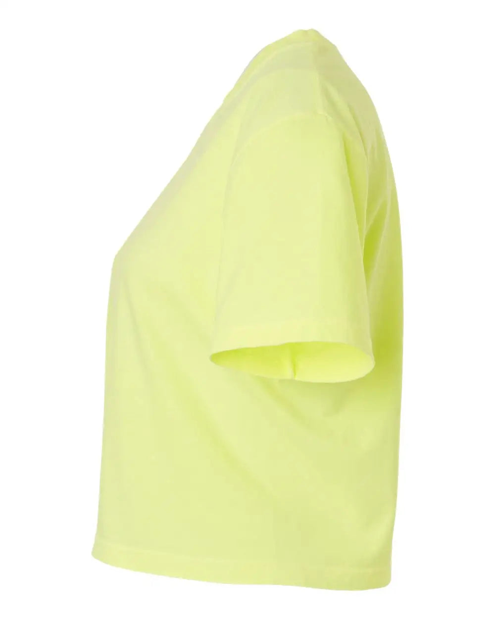 Comfort Colors 3023cl Women’s Heavyweight Boxy T-shirt - Neon Lemon