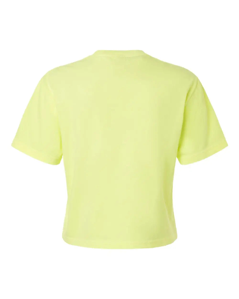 Comfort Colors 3023cl Women’s Heavyweight Boxy T-shirt - Neon Lemon