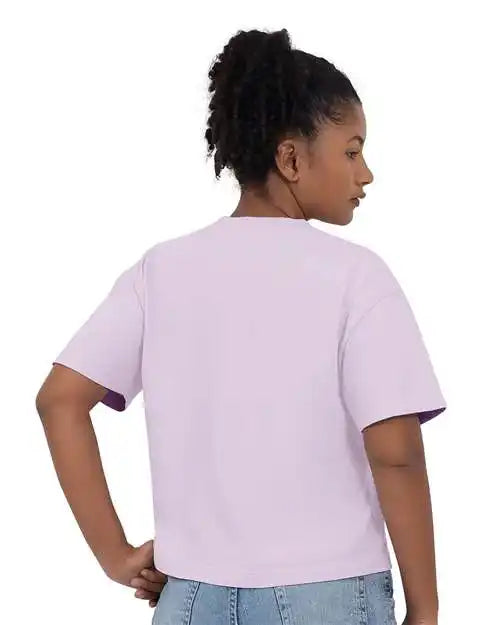 Comfort Colors 3023cl Women’s Heavyweight Boxy T-shirt - Orchid