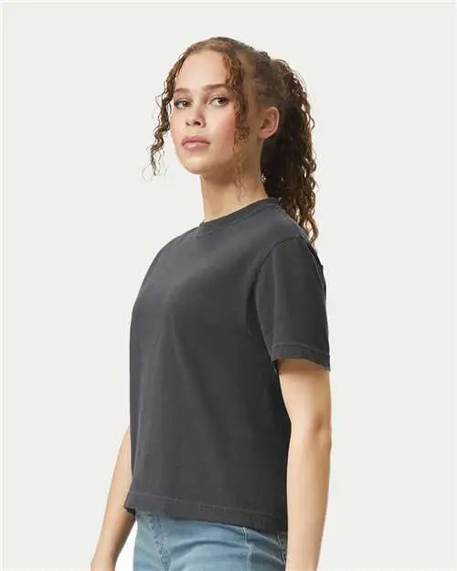 Comfort Colors 3023cl Women’s Heavyweight Boxy T-shirt - Pepper