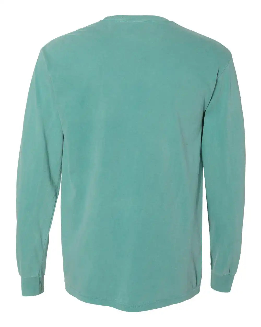 Comfort Colors 4410 Garment-dyed Heavyweight Long Sleeve Pocket T-shirt - Seafoam - s