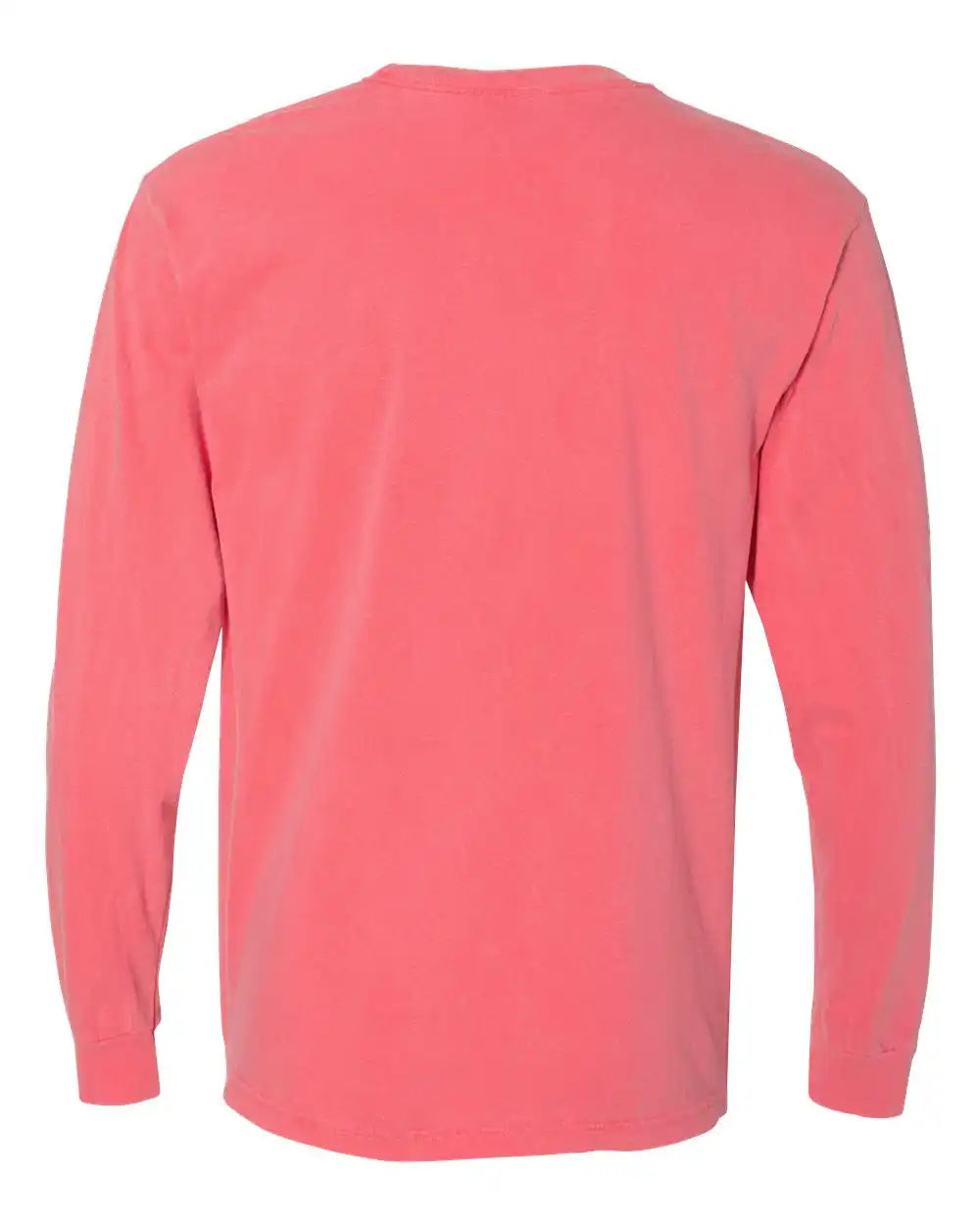 Comfort Colors 4410 Garment-dyed Heavyweight Long Sleeve Pocket T-shirt - Watermelon - s