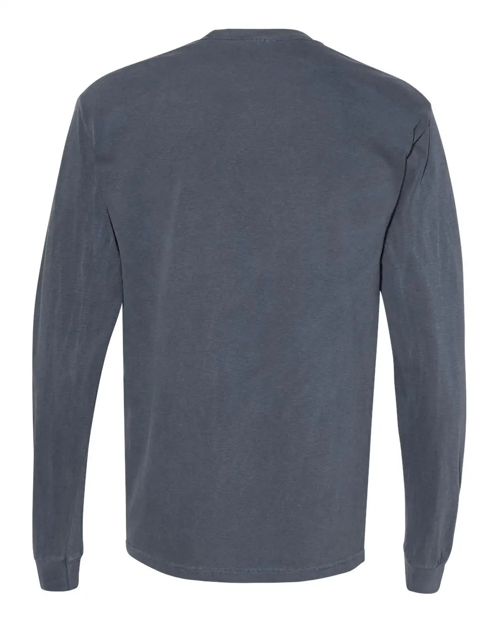 Comfort Colors 4410 Garment-dyed Heavyweight Long Sleeve Pocket T-shirt - Denim